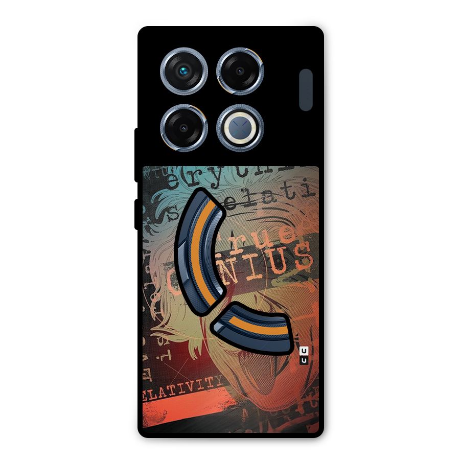 True Genius Metal Back Case for Infinix GT 20 Pro