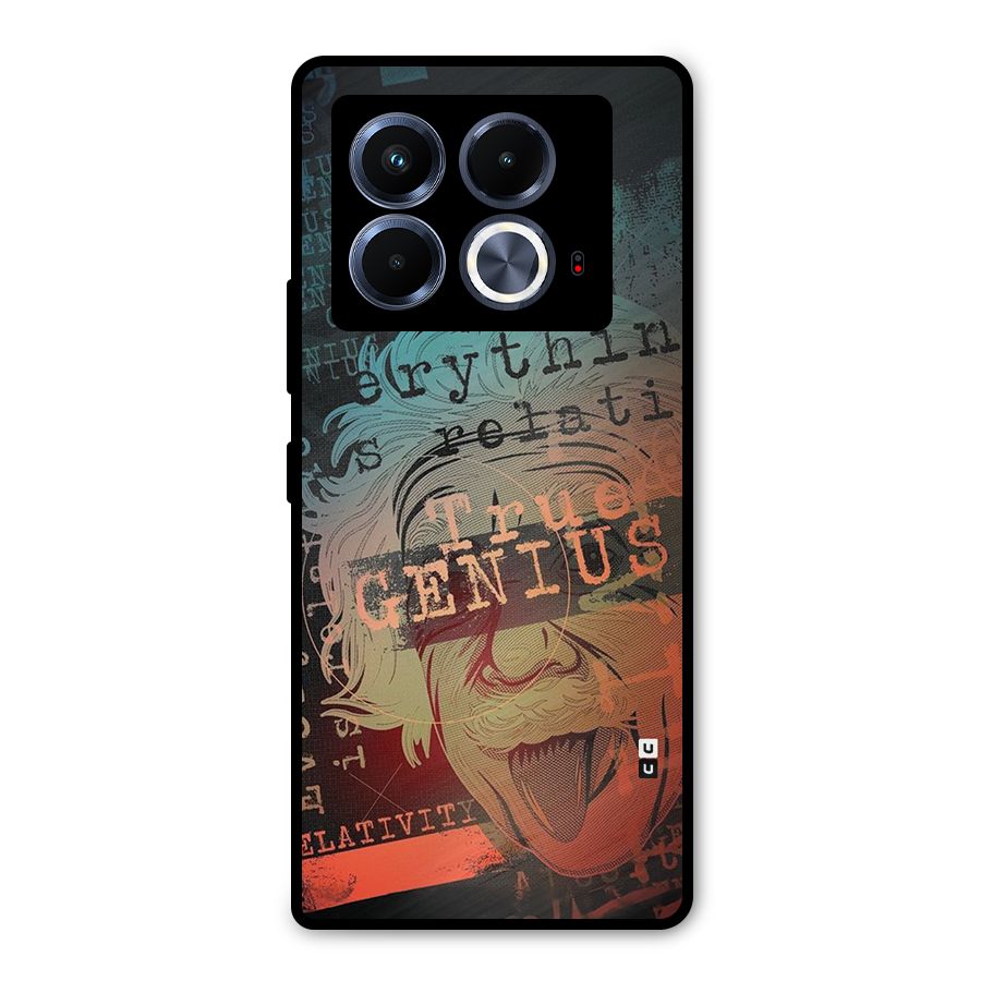 True Genius Metal Back Case for Infinix Note 40 5G