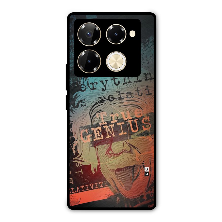 True Genius Metal Back Case for Infinix Note 40 Pro Plus