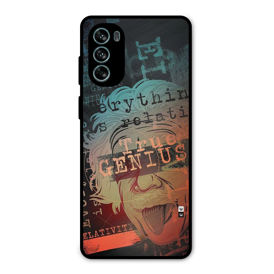 True Genius Metal Back Case for Moto G62