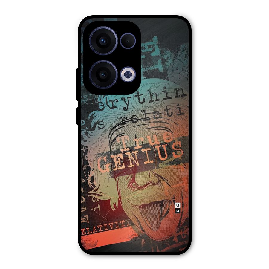 True Genius Metal Back Case for Oppo Reno13