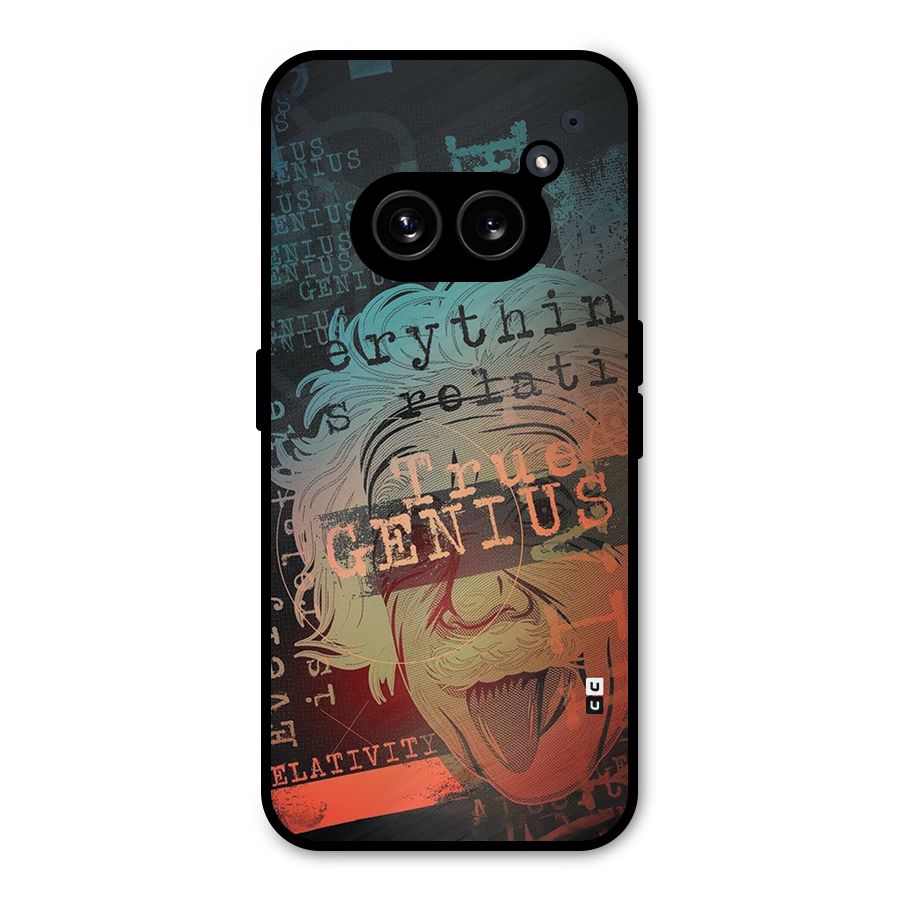 True Genius Metal Back Case for Nothing Phone 2a