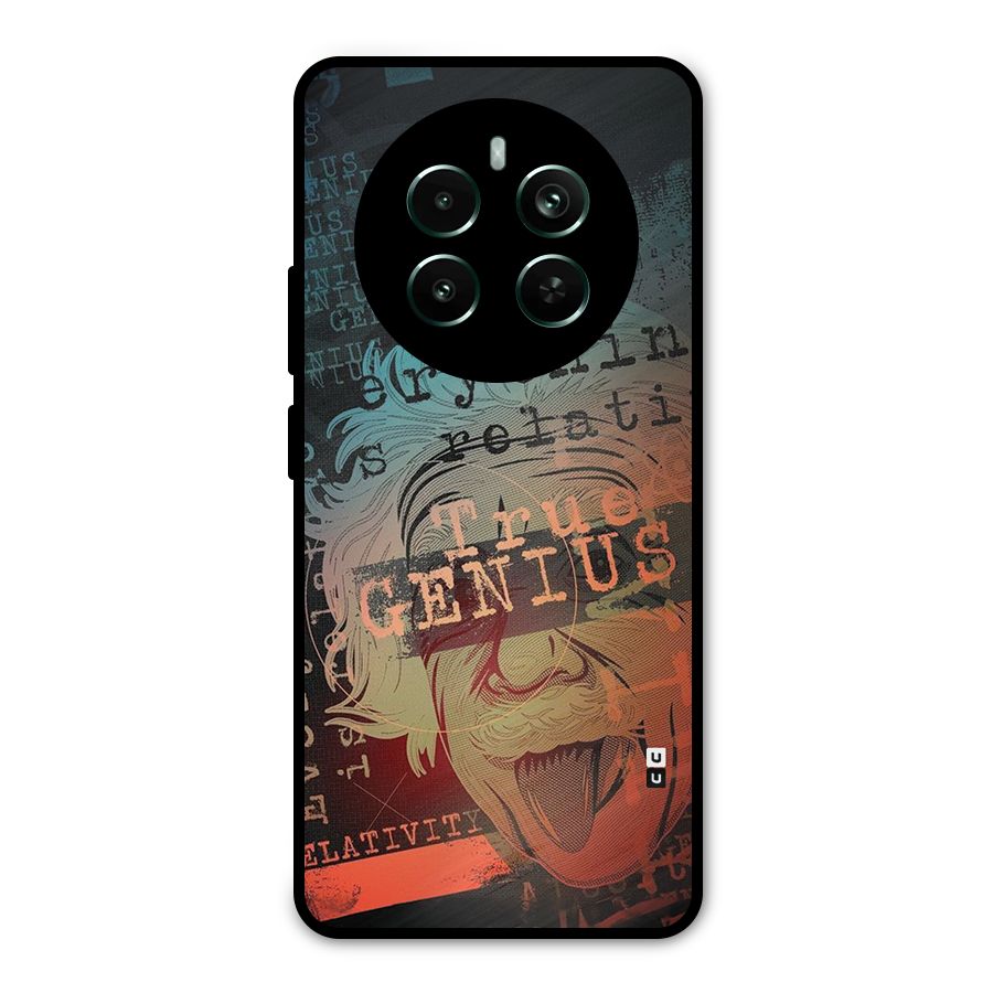 True Genius Metal Back Case for Realme 12 Pro Plus
