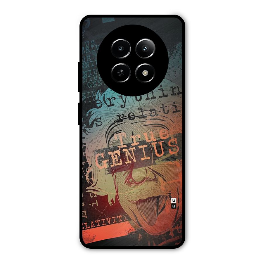 True Genius Metal Back Case for Realme 12x 5G