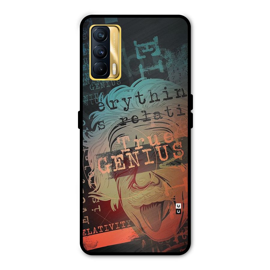 True Genius Metal Back Case for Realme X7