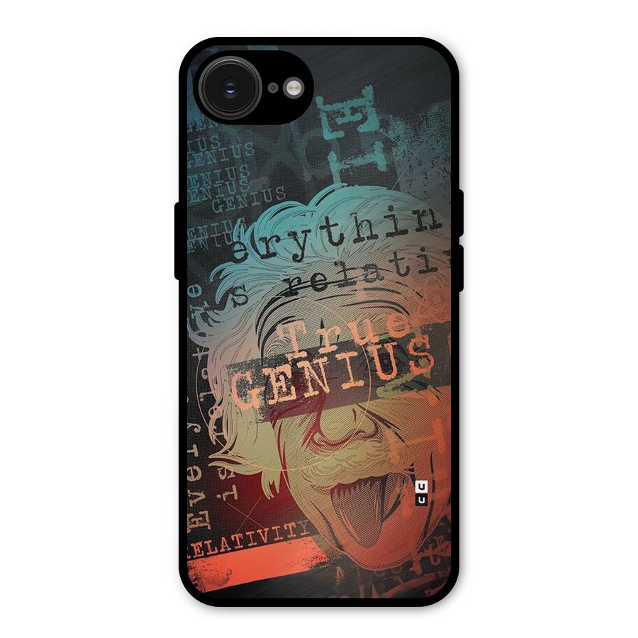 True Genius Metal Back Case for iPhone 16e