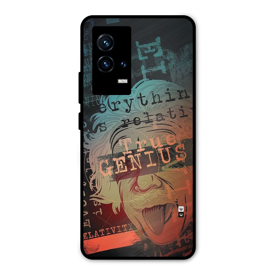 True Genius Metal Back Case for iQOO 9 5G