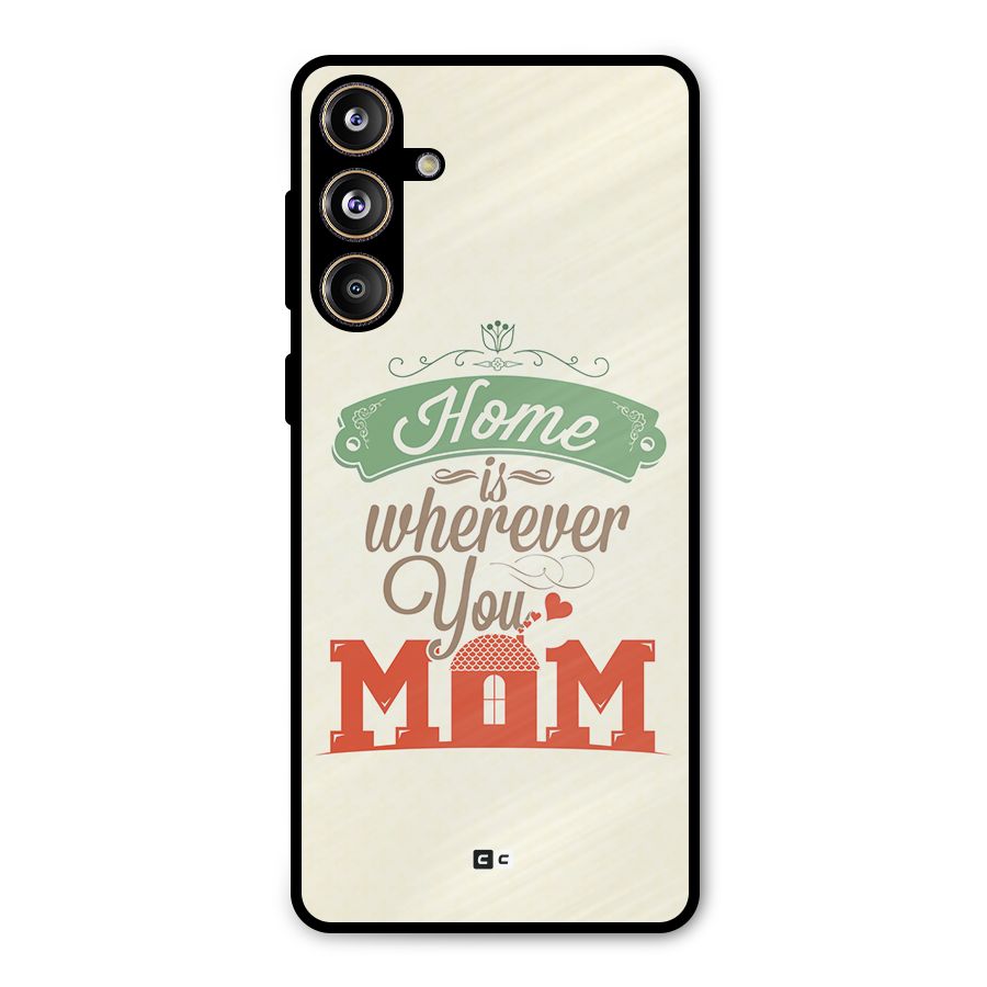 True Home Metal Back Case for Galaxy F55