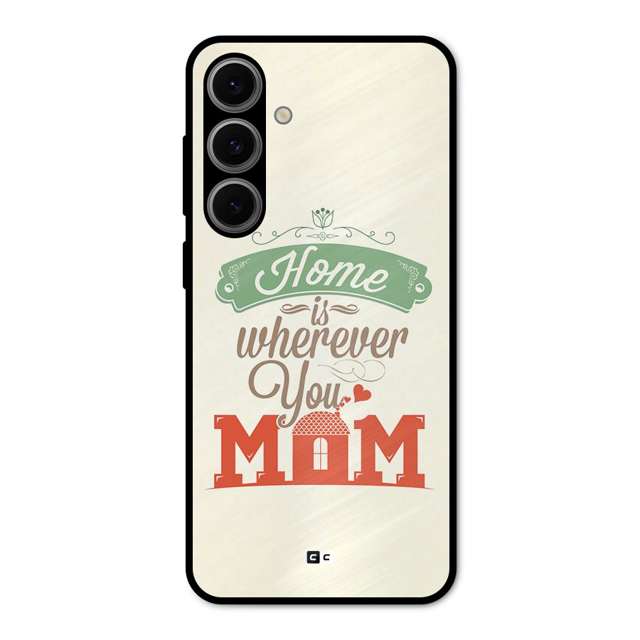True Home Metal Back Case for Galaxy S24 FE