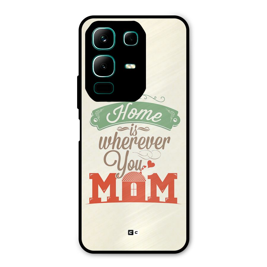 True Home Metal Back Case for Infinix Note 50x