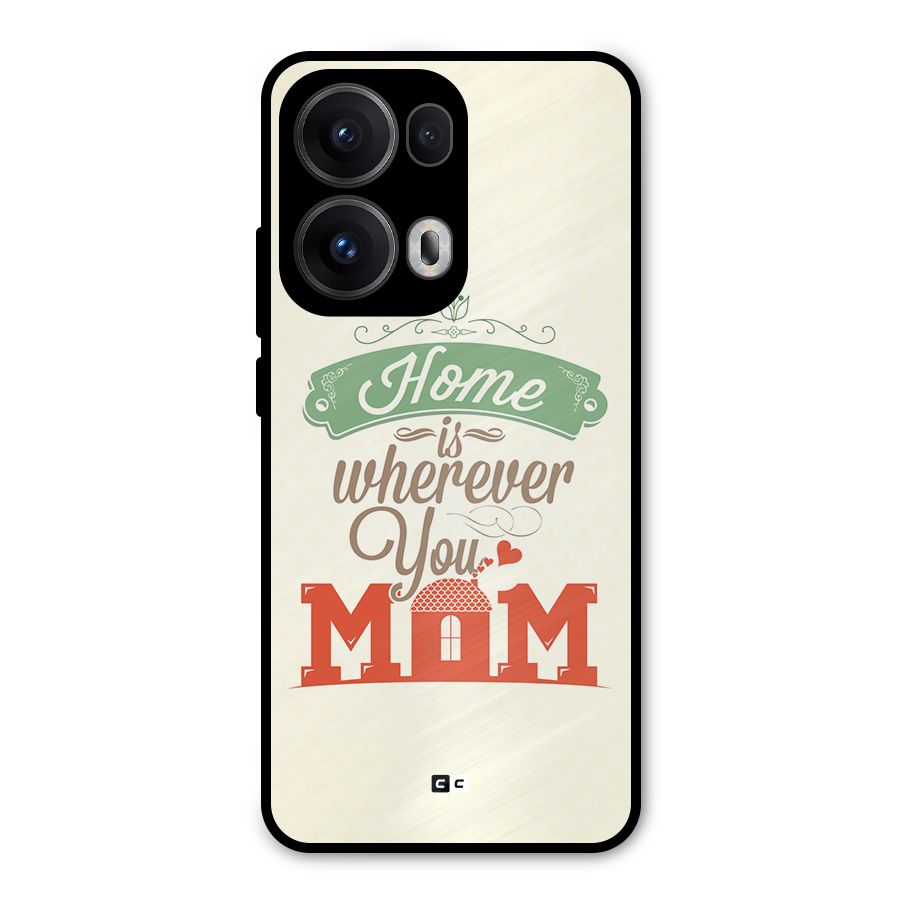 True Home Metal Back Case for Oppo Reno13 Pro