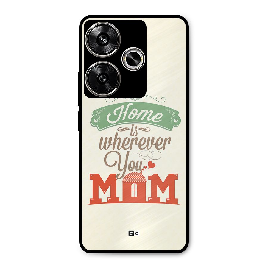 True Home Metal Back Case for Poco F6