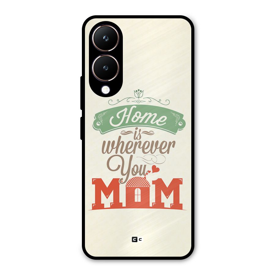 True Home Metal Back Case for Vivo Y28