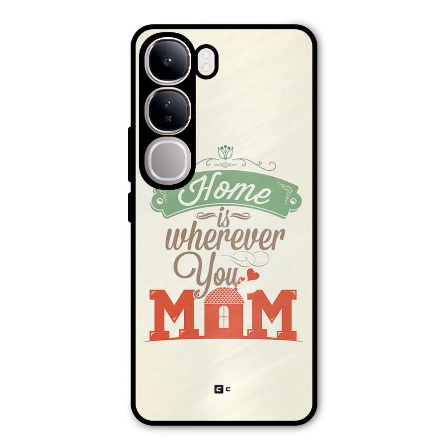 True Home Metal Back Case for Vivo Y300