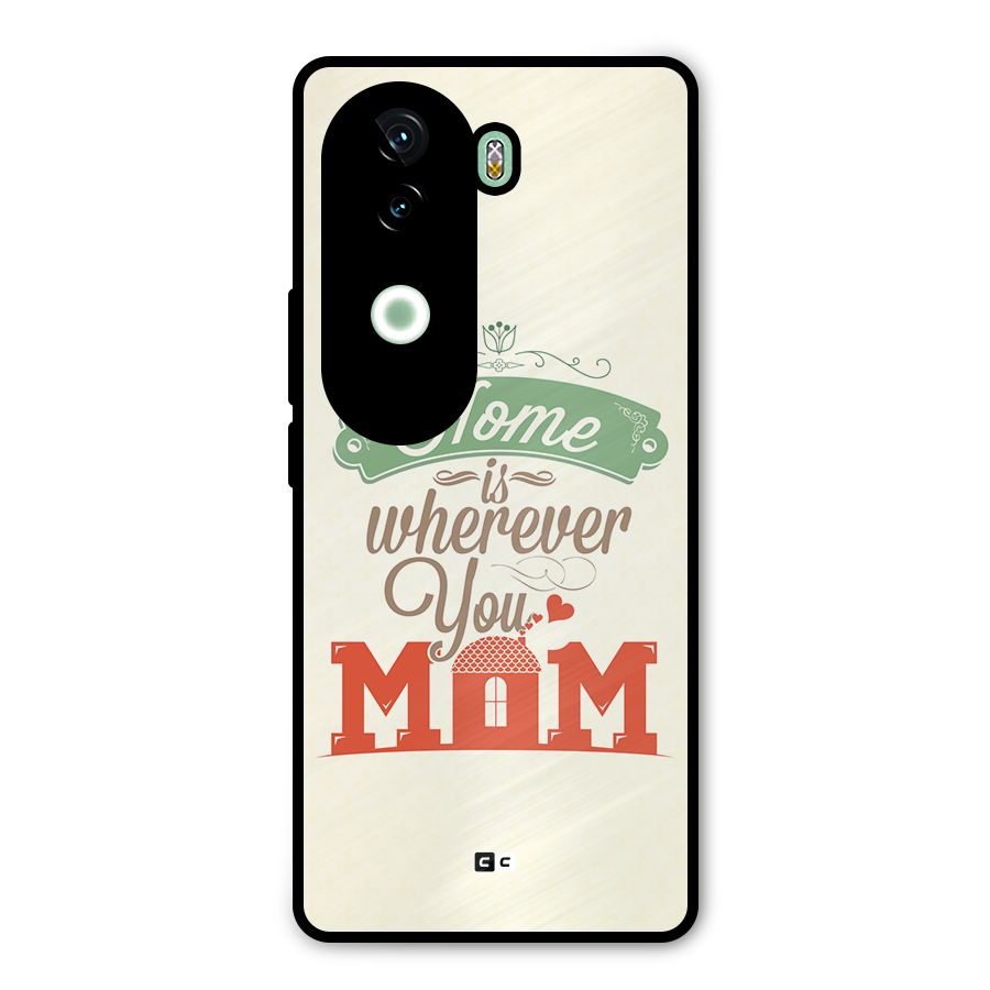 True Home Metal Back Case for iQOO Z9s