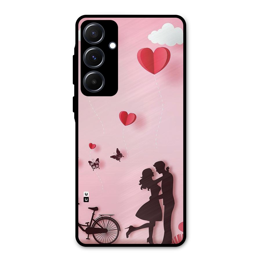 True Love Metal Back Case for Galaxy A55