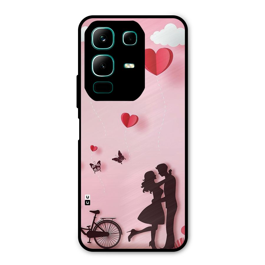 True Love Metal Back Case for Infinix Note 50x