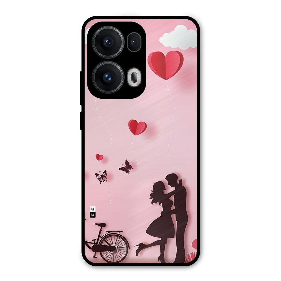 True Love Metal Back Case for Oppo Reno13 Pro