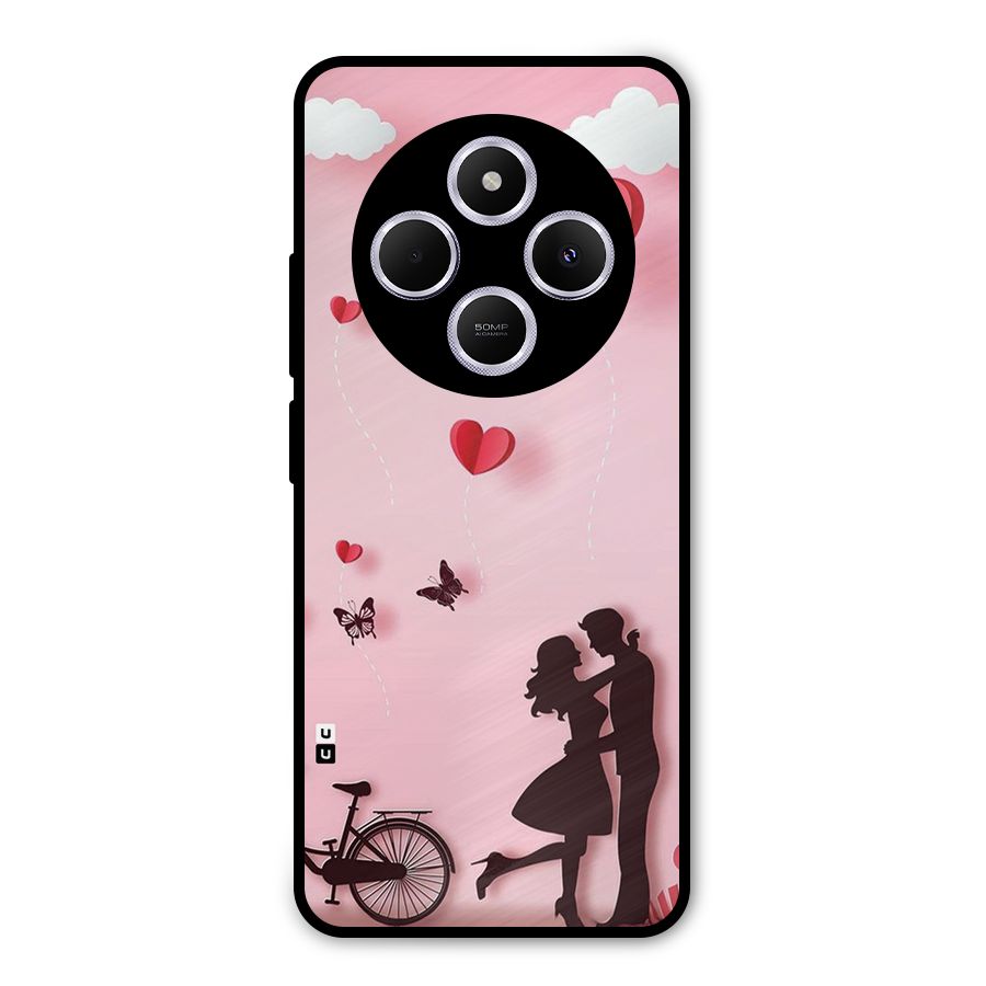 True Love Metal Back Case for Poco C75 5G
