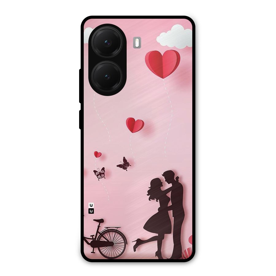 True Love Metal Back Case for Poco X7 Pro