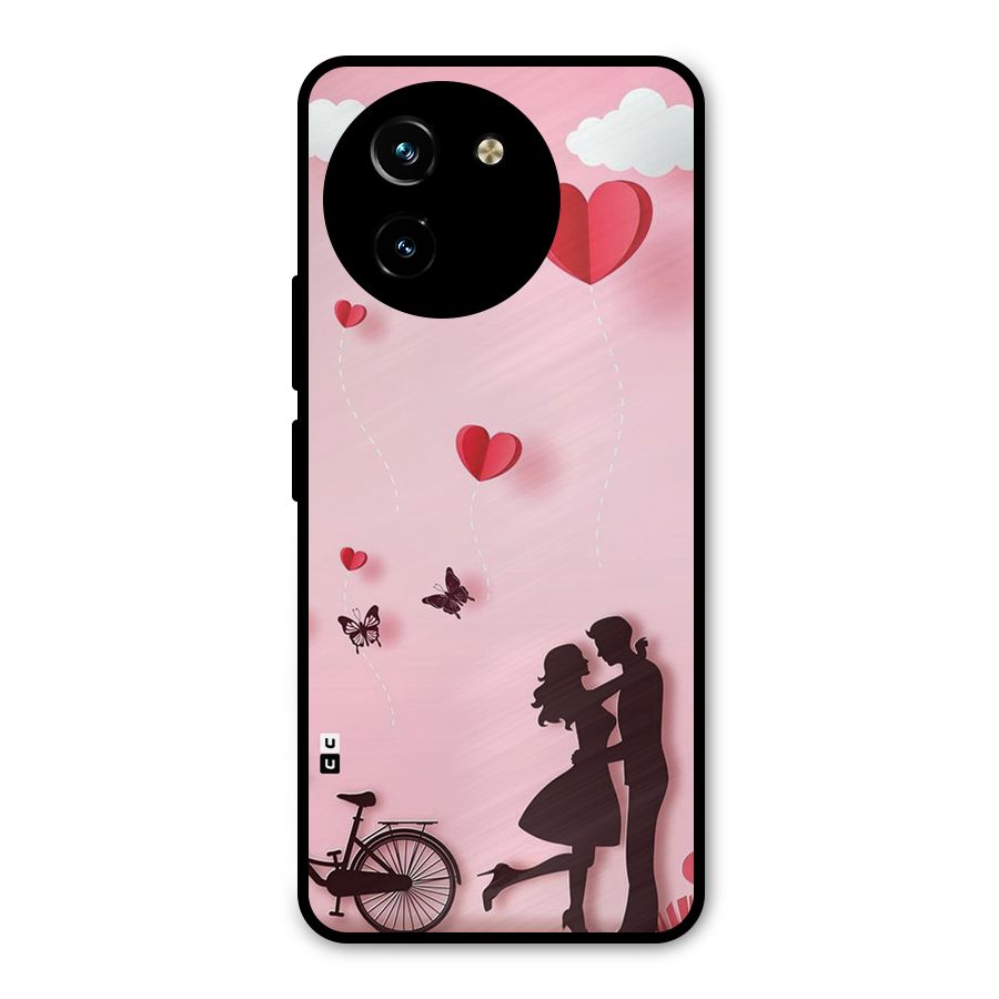 True Love Metal Back Case for Vivo T3x