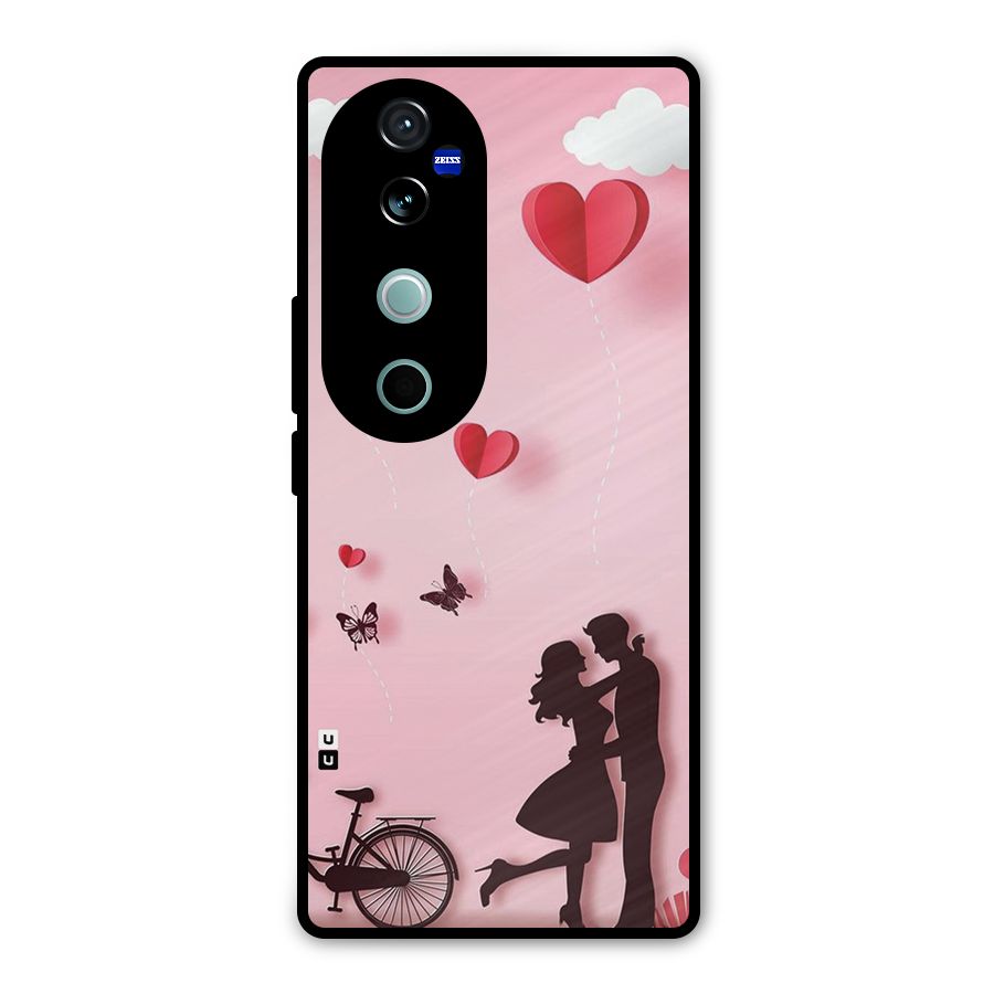 True Love Metal Back Case for Vivo V40