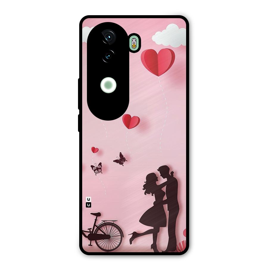 True Love Metal Back Case for iQOO Z9s