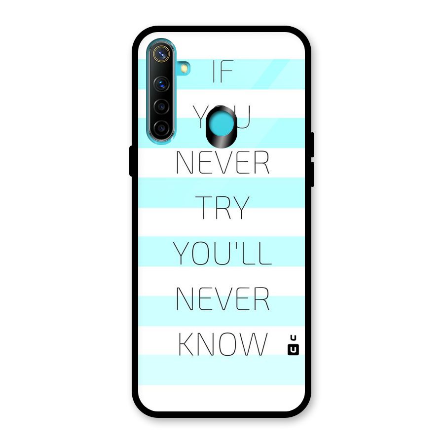 Try Know Glass Back Case for Realme Narzo 10