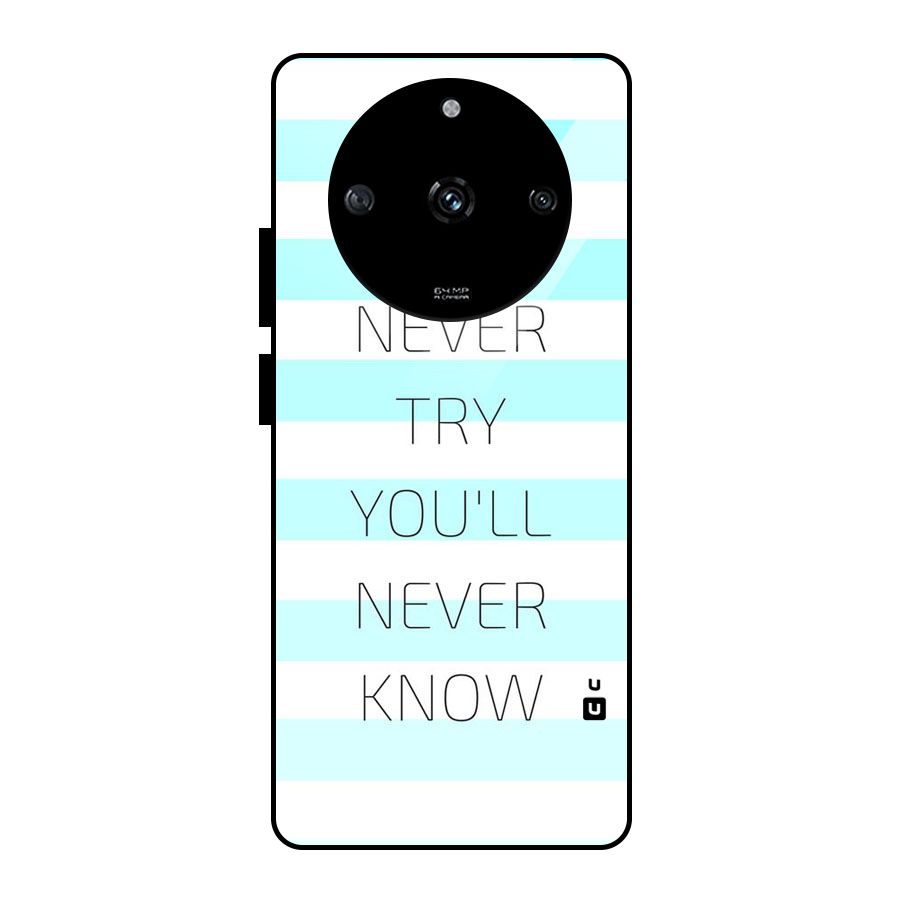 Try Know Glass Back Case for Realme Narzo 60 5G