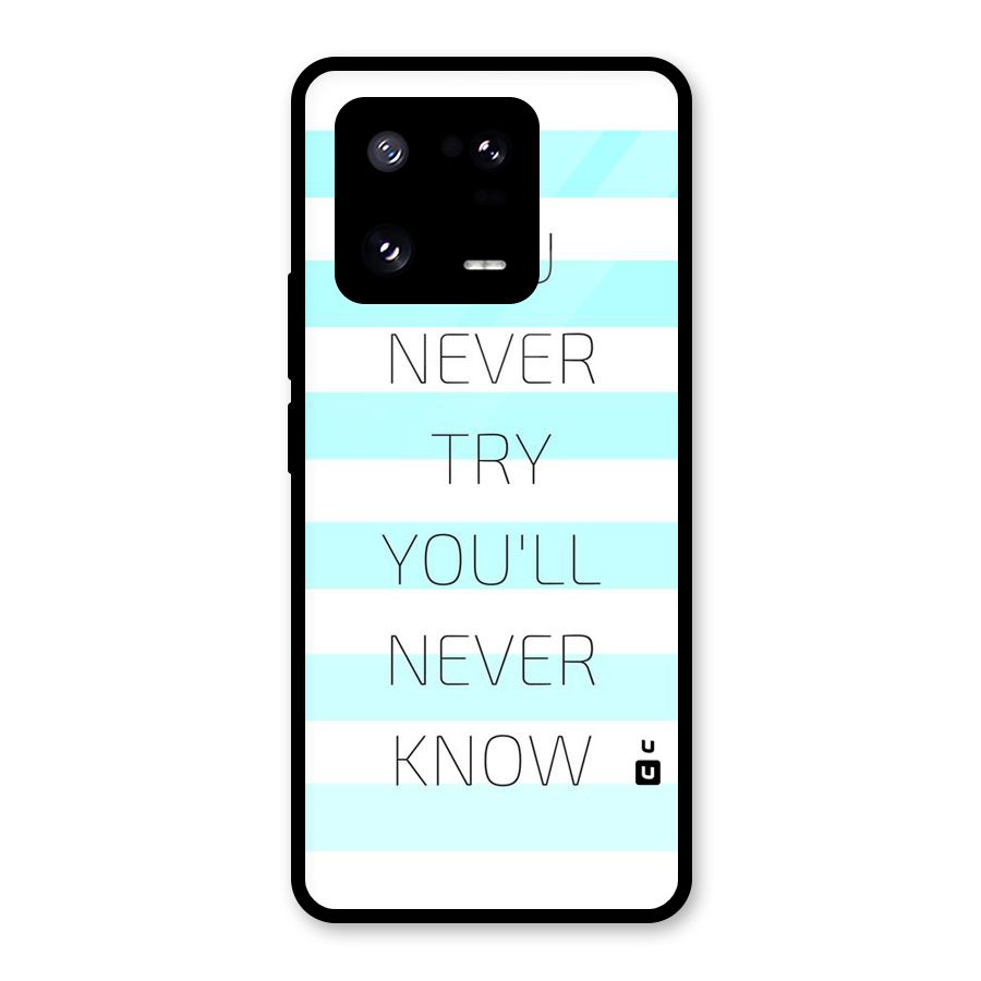Try Know Glass Back Case for Xiaomi 13 Pro