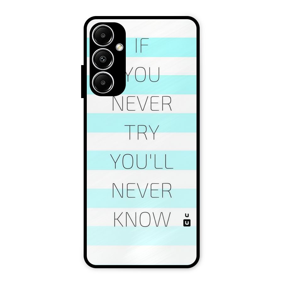 Try Know Metal Back Case for Galaxy A05s