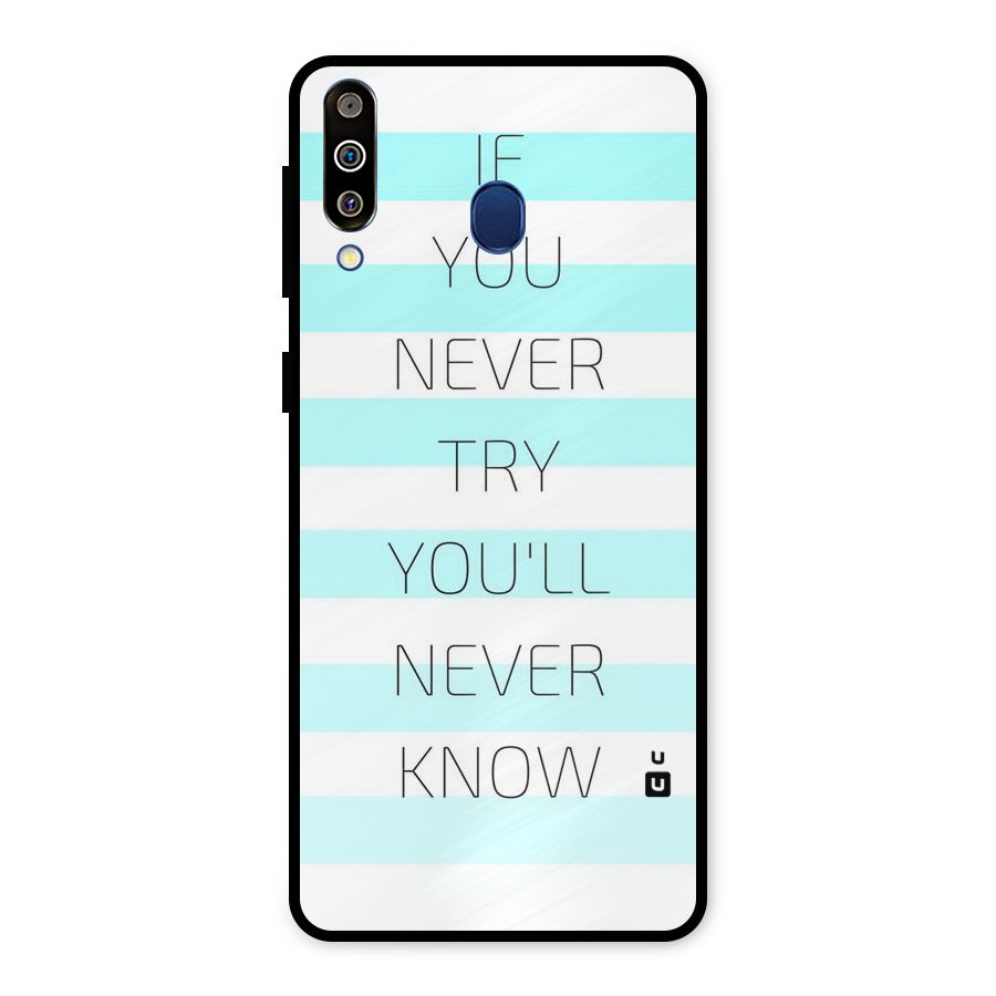Try Know Metal Back Case for Galaxy M30