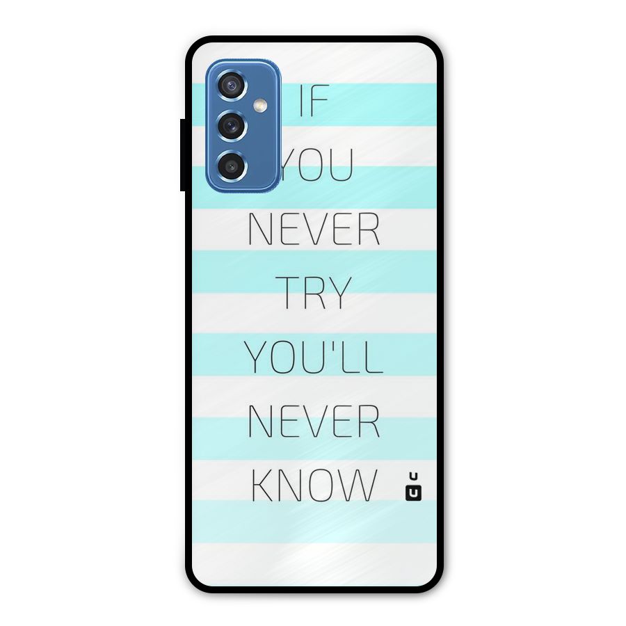 Try Know Metal Back Case for Galaxy M52 5G