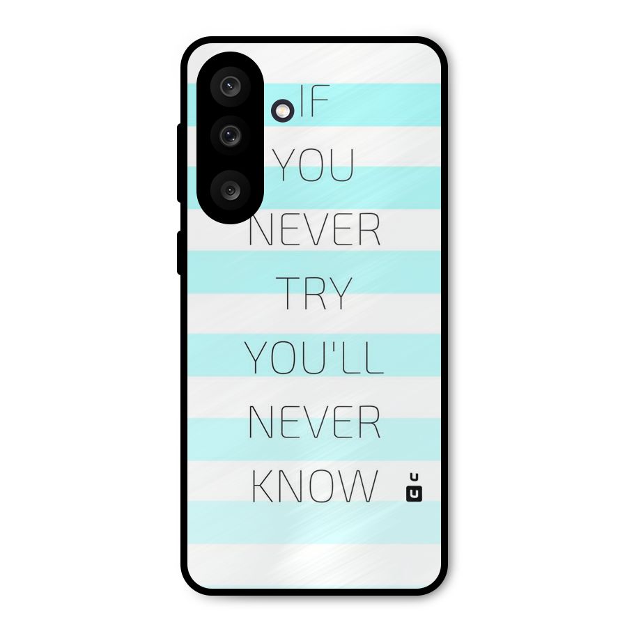 Try Know Metal Back Case for Galaxy M56