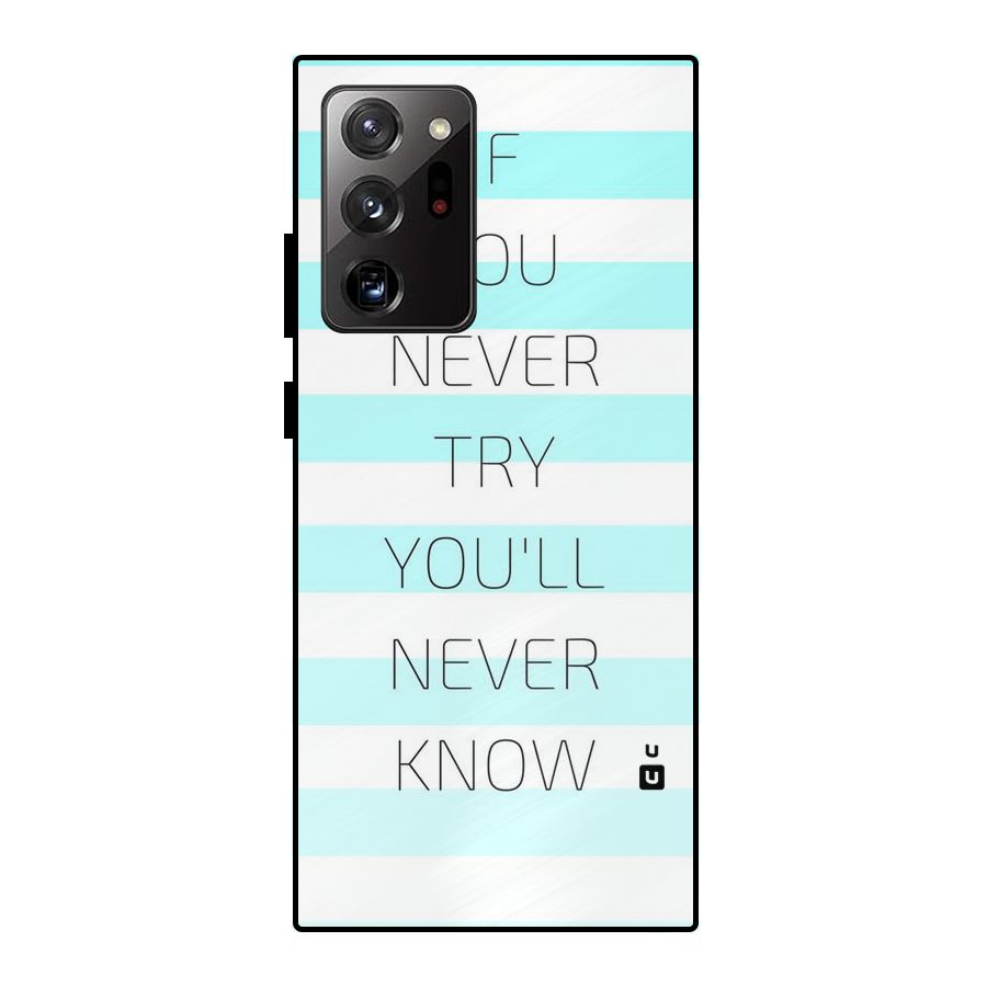 Try Know Metal Back Case for Galaxy Note 20 Ultra