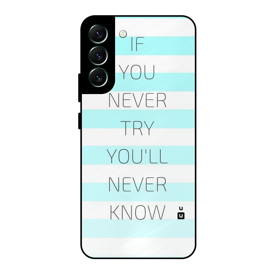 Try Know Metal Back Case for Galaxy S22 Plus 5G