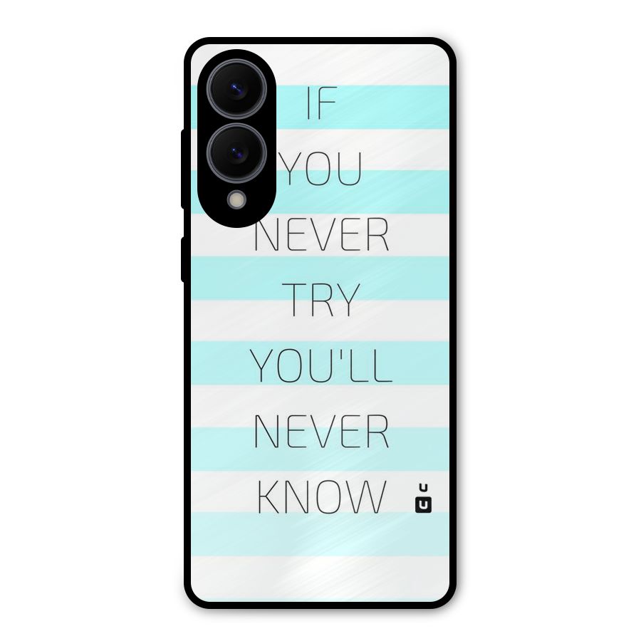 Try Know Metal Back Case for Galaxy S25 Edge