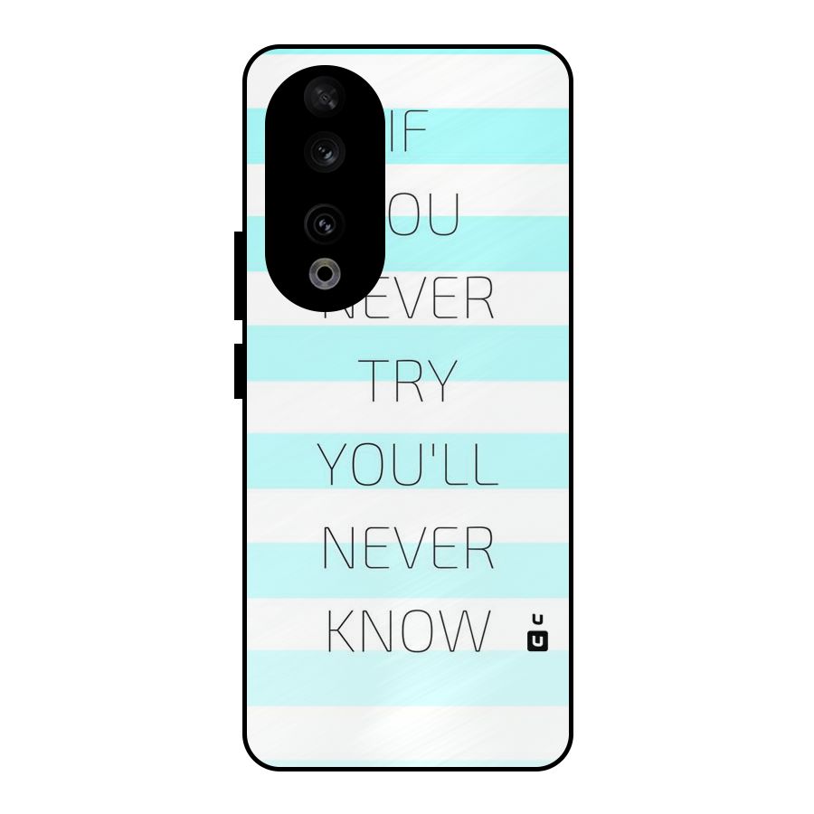 Try Know Metal Back Case for Honor 90