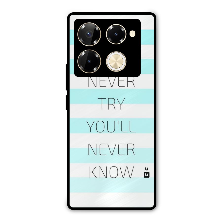 Try Know Metal Back Case for Infinix Note 40 Pro