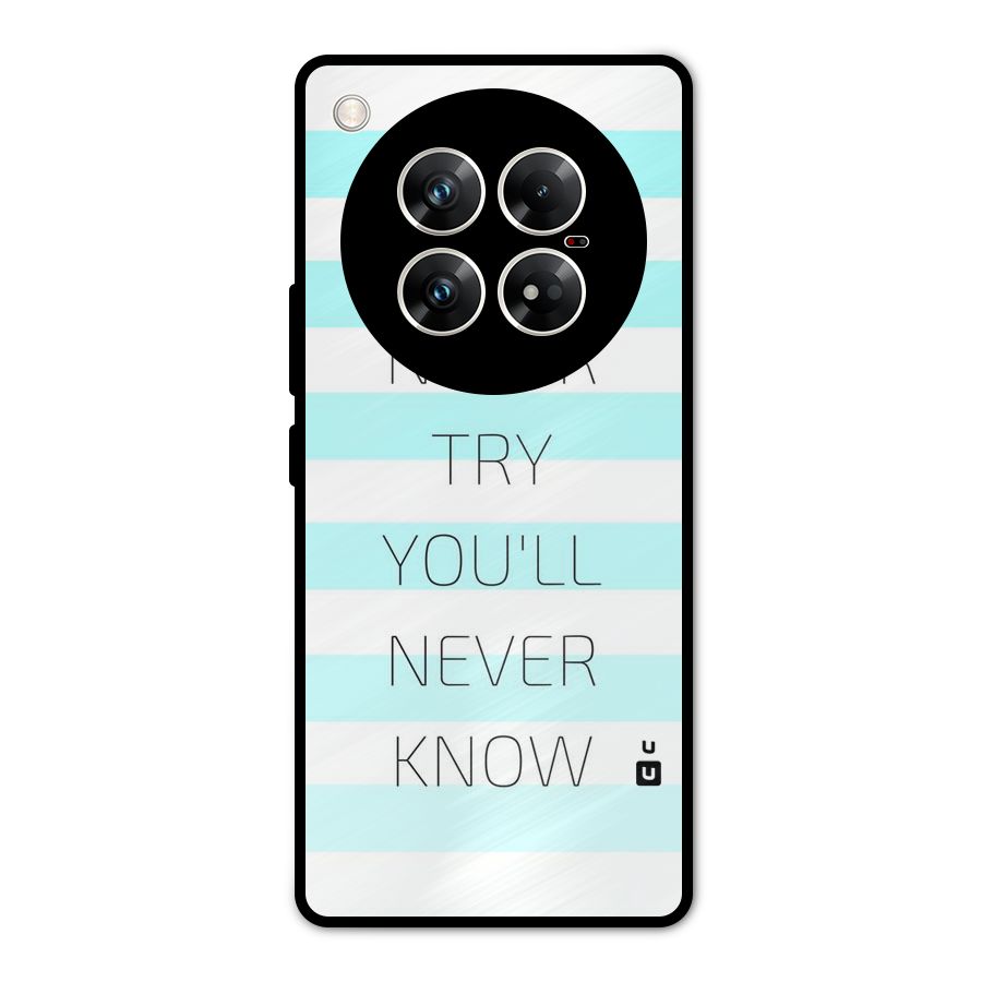 Try Know Metal Back Case for Infinix Zero 40 5G
