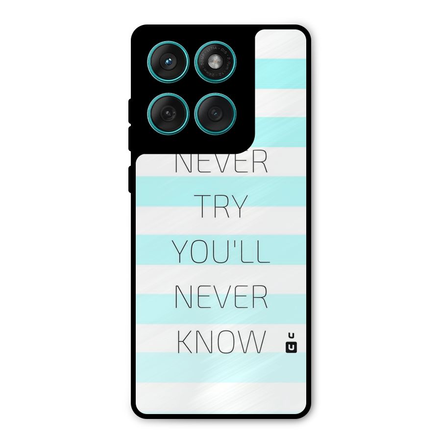 Try Know Metal Back Case for Motorola Edge 60 Fusion