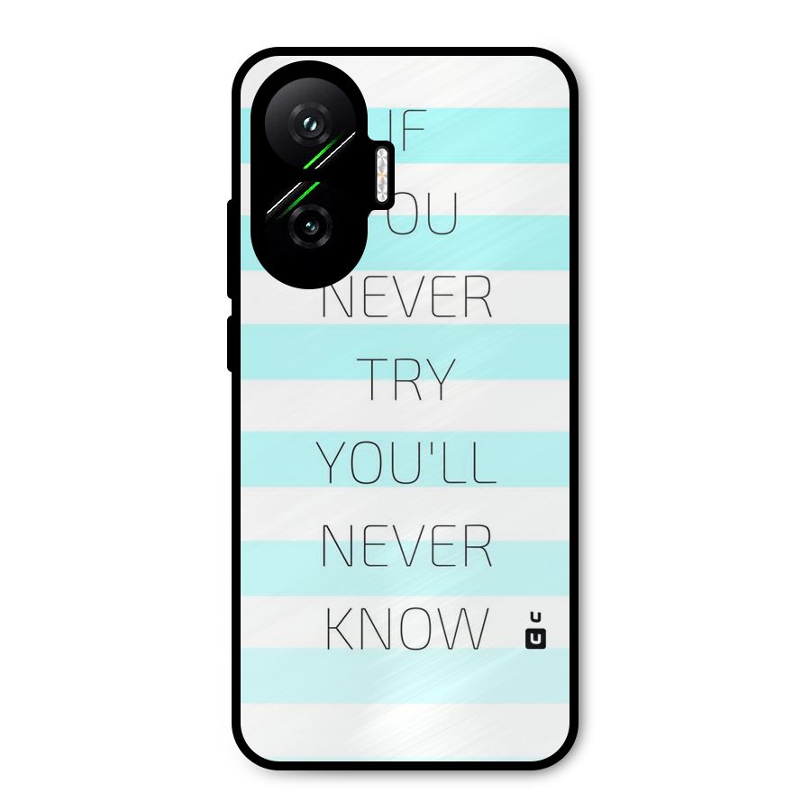 Try Know Metal Back Case for Poco F7