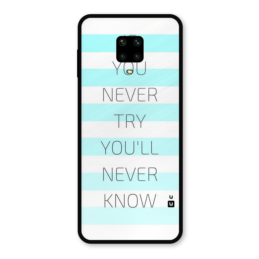 Try Know Metal Back Case for Poco M2 Pro