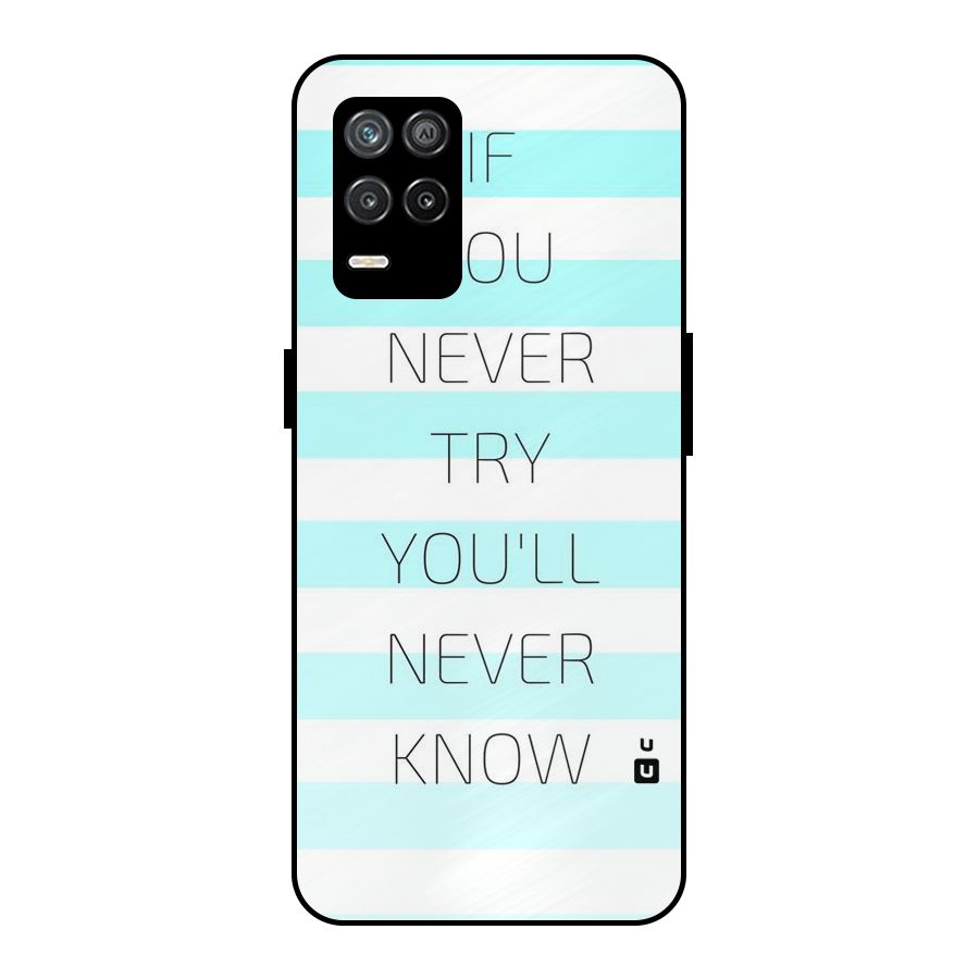 Try Know Metal Back Case for Realme 8 5G