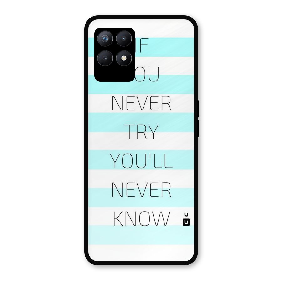 Try Know Metal Back Case for Realme Narzo 50
