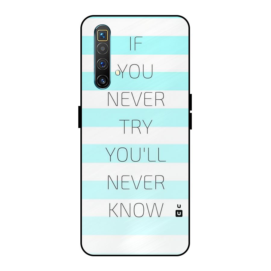 Try Know Metal Back Case for Realme X3