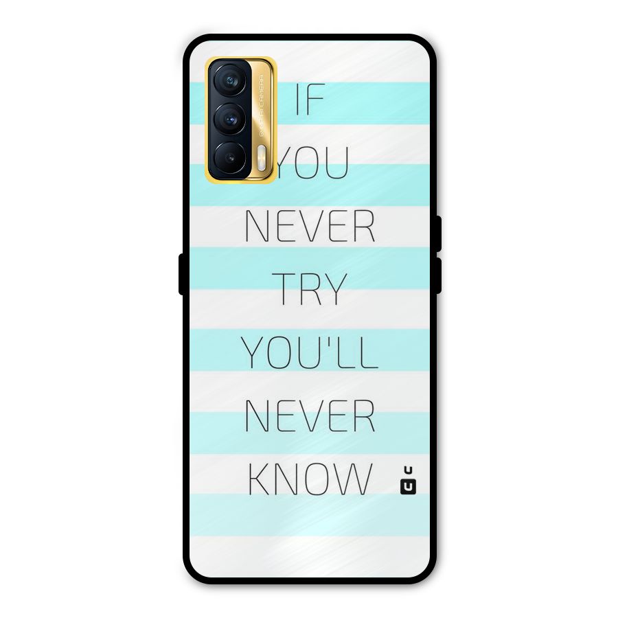 Try Know Metal Back Case for Realme X7