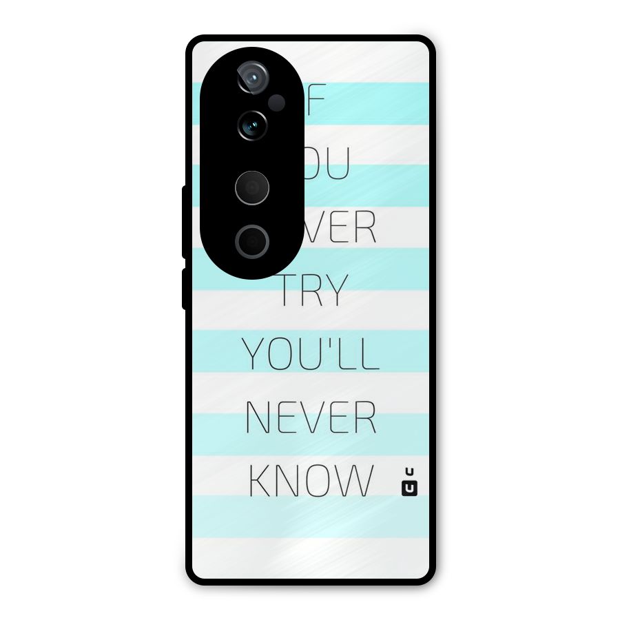 Try Know Metal Back Case for Vivo T3 Ultra