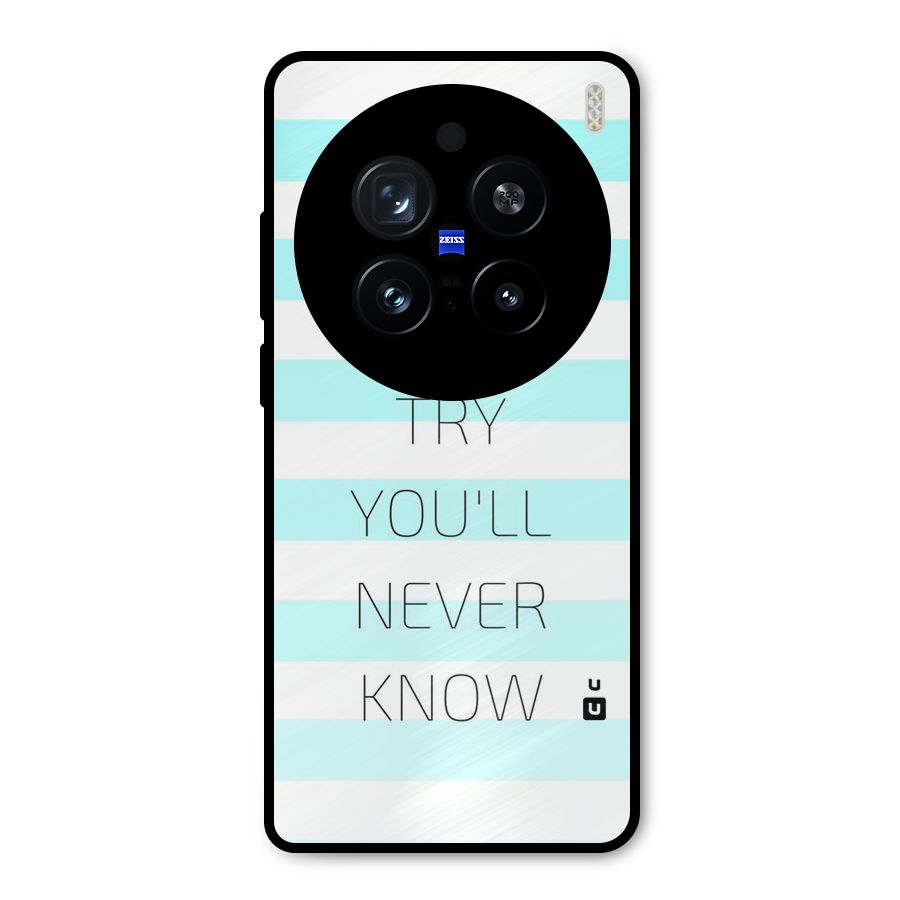 Try Know Metal Back Case for Vivo X200 Pro