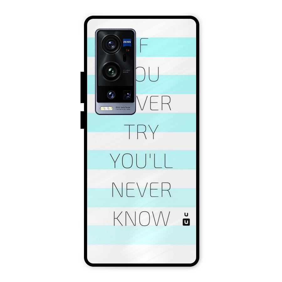 Try Know Metal Back Case for Vivo X60 Pro Plus